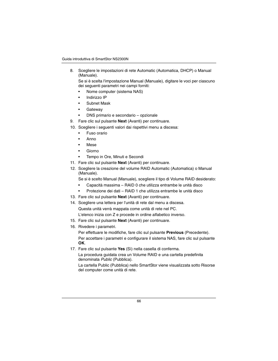 Promise Technology SmartStor NS2300N User Manual | Page 66 / 191