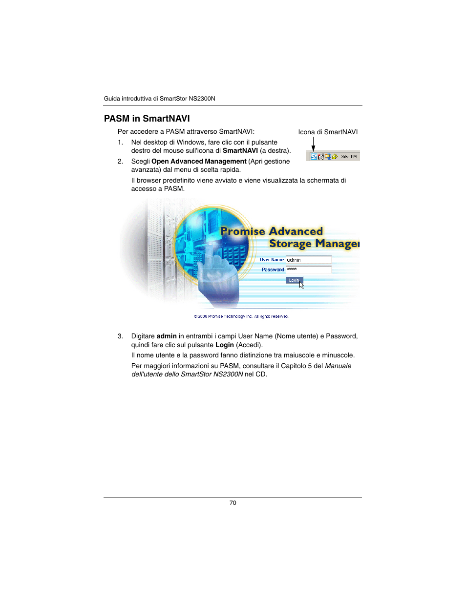 Pasm in smartnavi | Promise Technology SmartStor NS2300N User Manual | Page 70 / 191