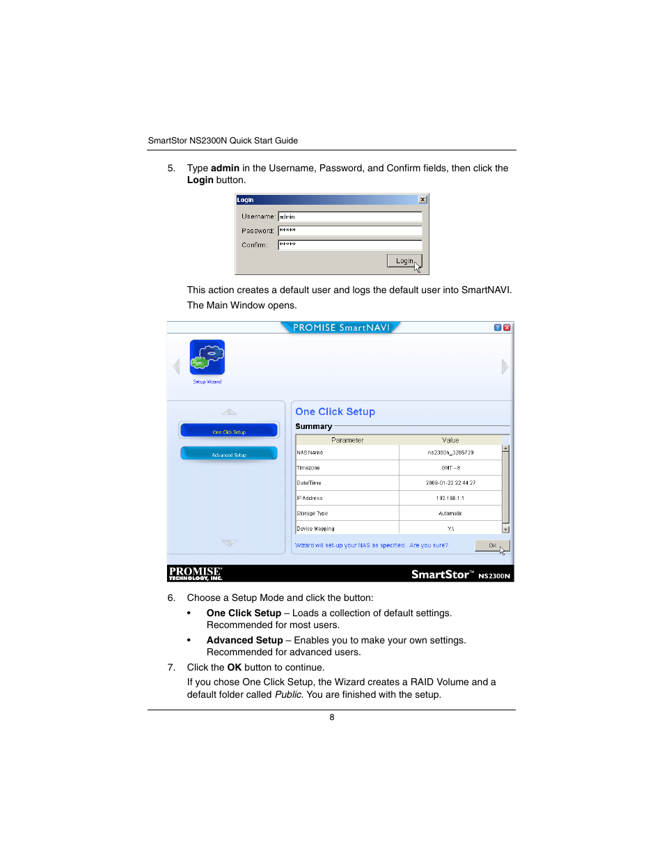 Promise Technology SmartStor NS2300N User Manual | Page 8 / 191
