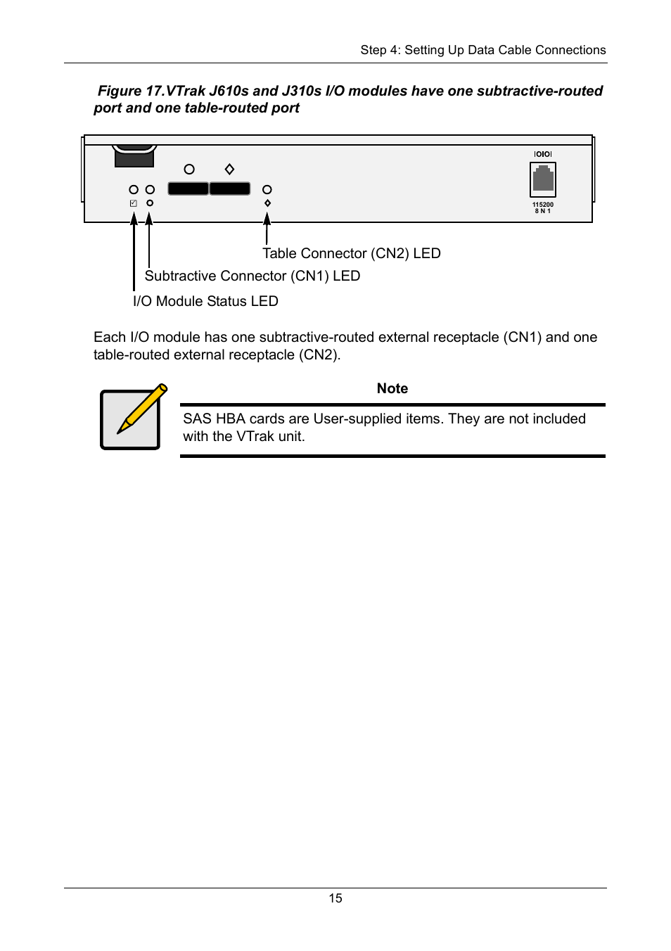 Promise Technology VTrak J610S User Manual | Page 15 / 26