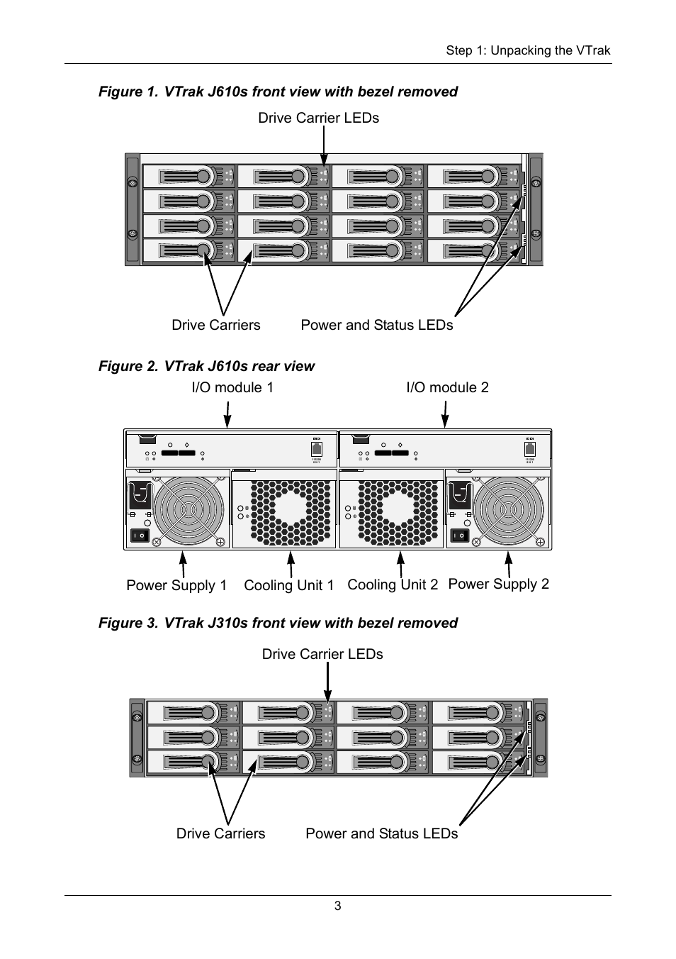 Promise Technology VTrak J610S User Manual | Page 3 / 26