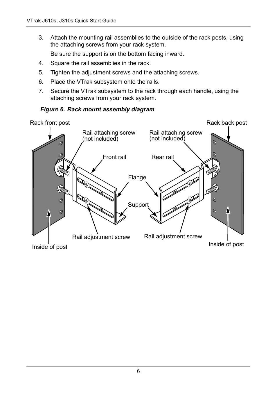 Promise Technology VTrak J610S User Manual | Page 6 / 26