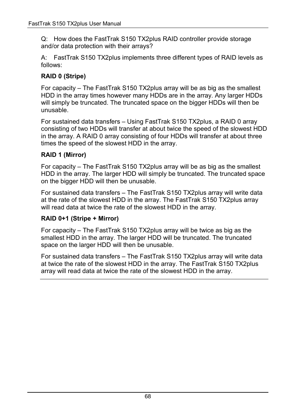 Promise Technology 150TX2 User Manual | Page 72 / 82