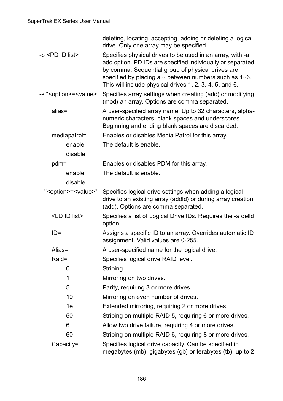 Promise Technology Network Device EX8654 User Manual | Page 200 / 318