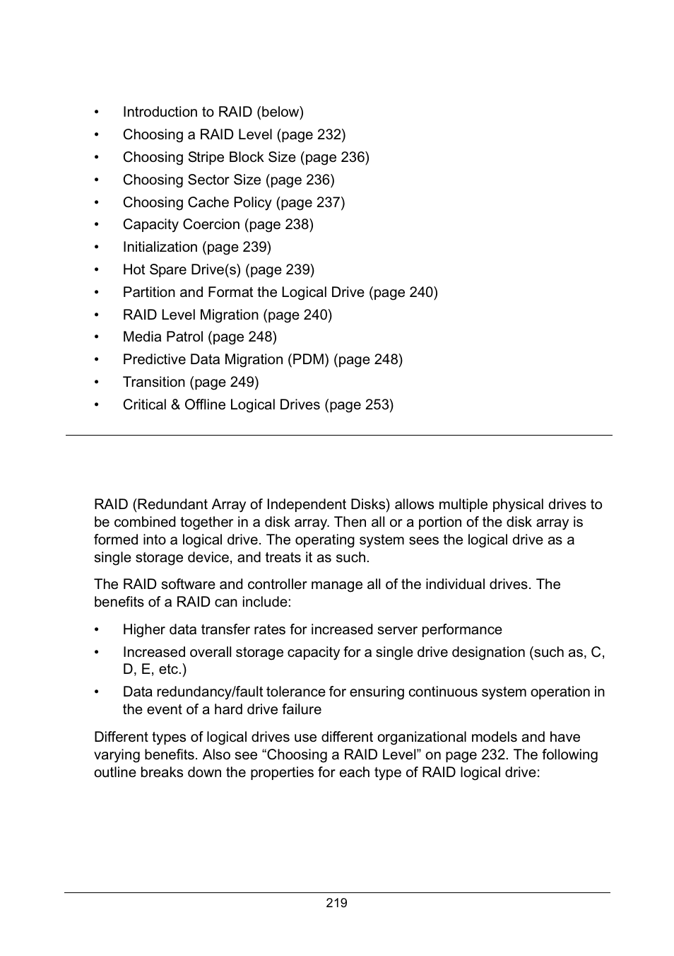 Chapter 7: technology background, Introduction to raid | Promise Technology Network Device EX8654 User Manual | Page 233 / 318