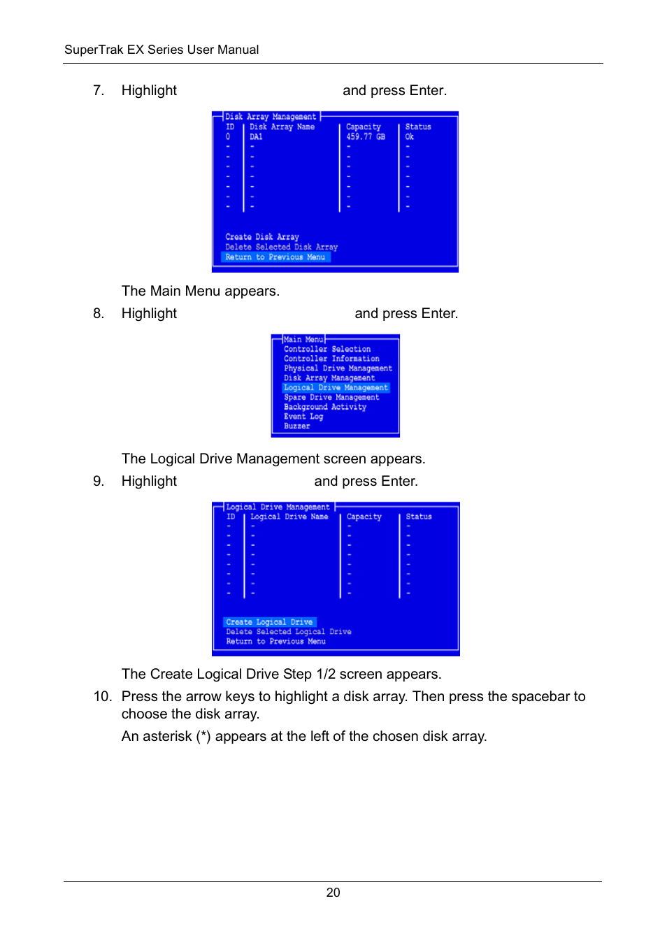 Promise Technology Network Device EX8654 User Manual | Page 34 / 318