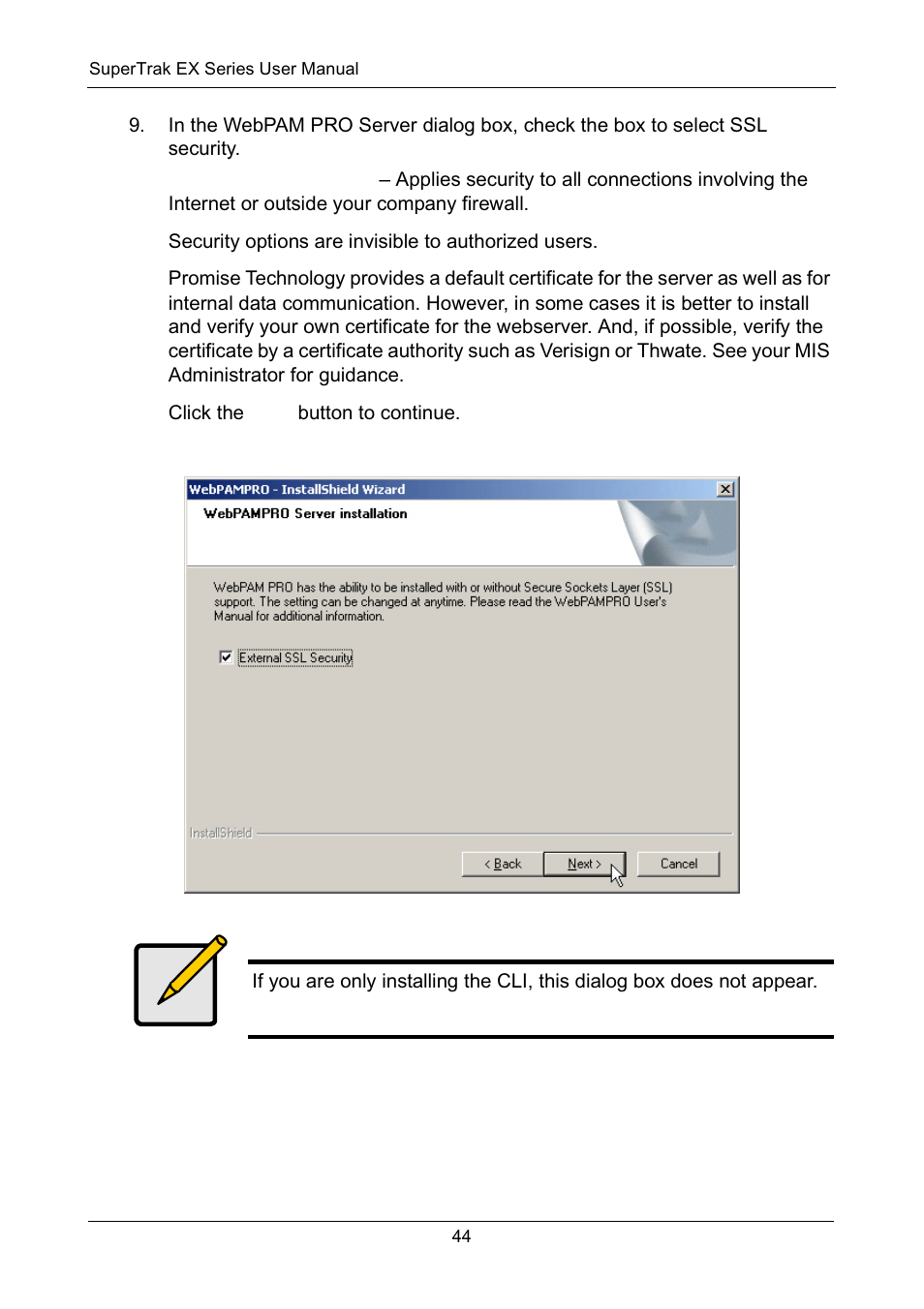 Promise Technology Network Device EX8654 User Manual | Page 58 / 318