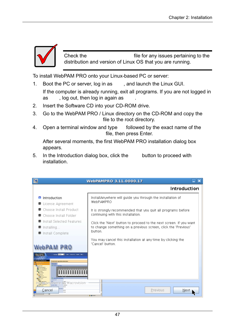 Installing webpam pro onto linux | Promise Technology Network Device EX8654 User Manual | Page 61 / 318