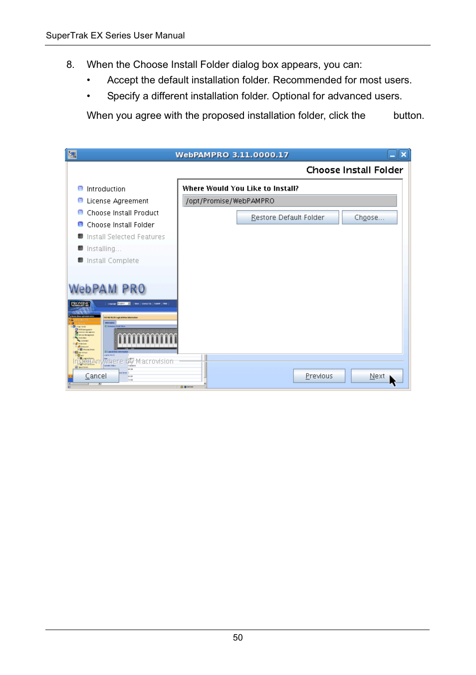 Promise Technology Network Device EX8654 User Manual | Page 64 / 318