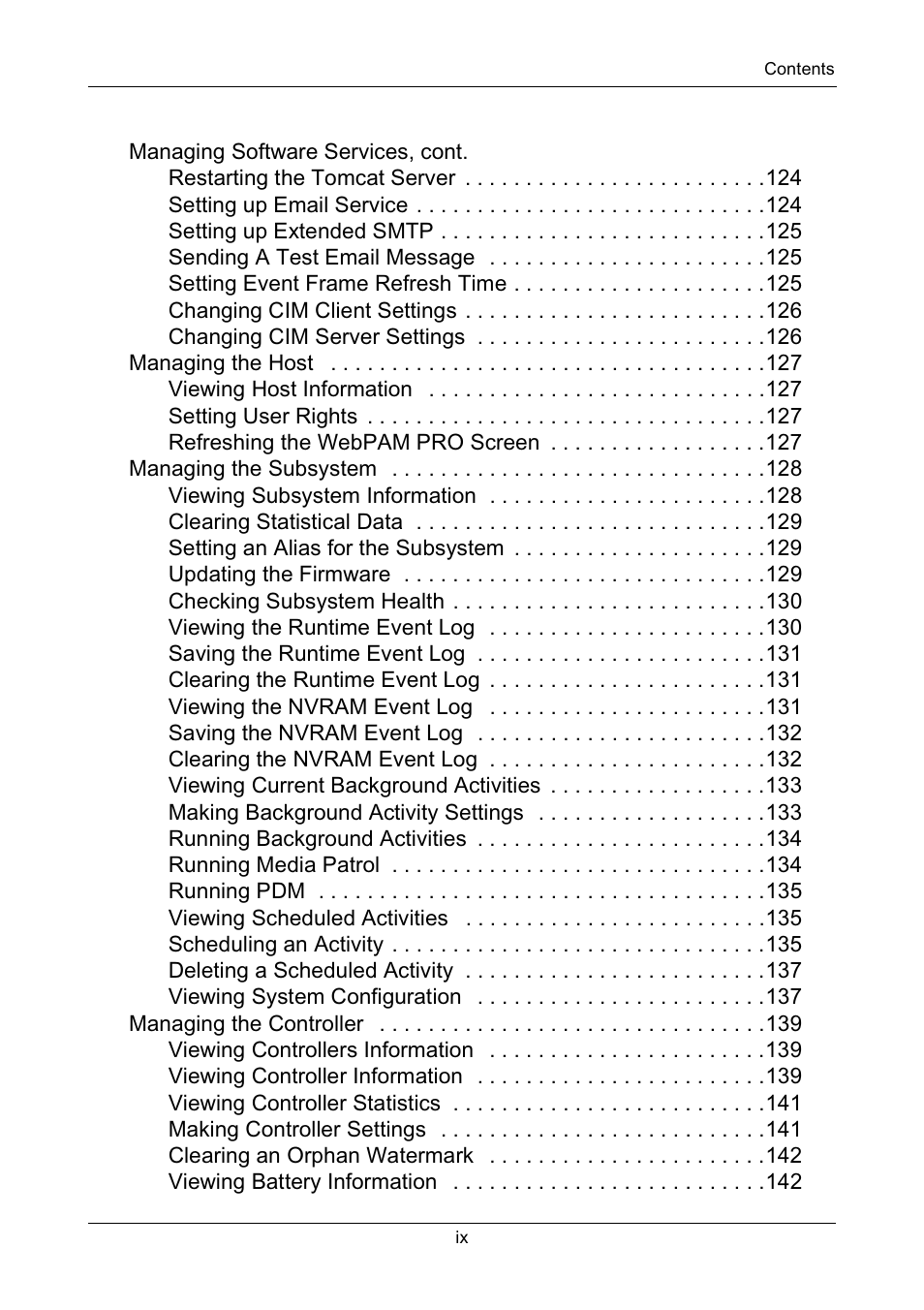 Promise Technology Network Device EX8654 User Manual | Page 9 / 318