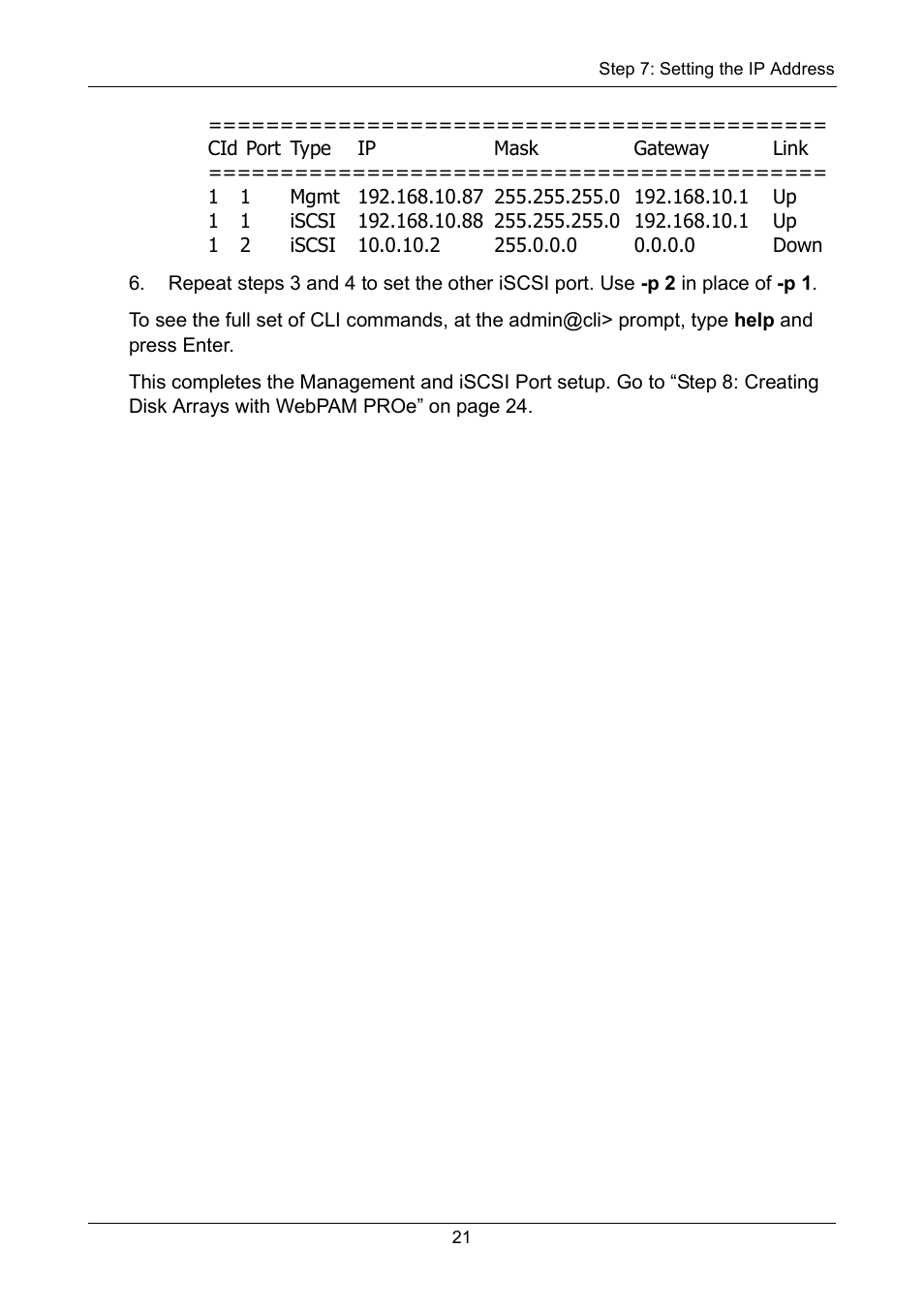 Promise Technology VTrak copy VTM210 User Manual | Page 21 / 34