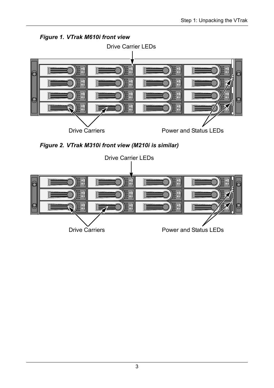 Promise Technology VTrak copy VTM210 User Manual | Page 3 / 34