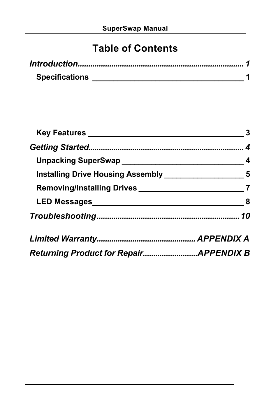 Promise Technology C6101SSWP000000-2 User Manual | Page 2 / 18