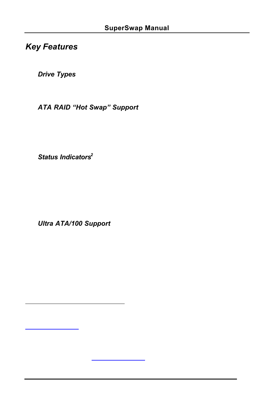 Key features | Promise Technology C6101SSWP000000-2 User Manual | Page 5 / 18