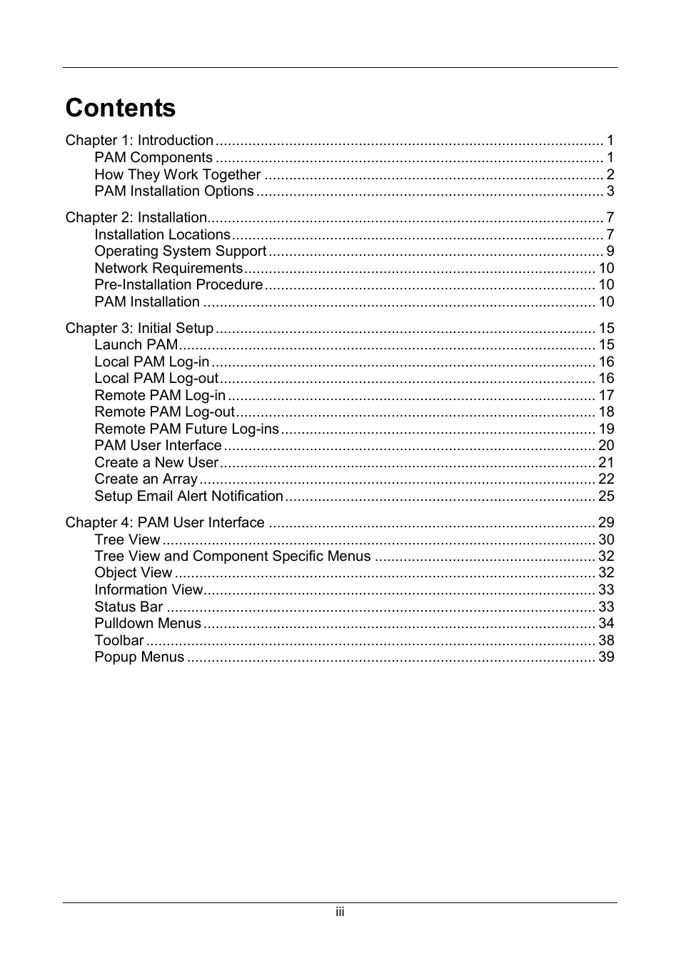 Promise Technology FastTrak SX Series Version 4.4 User Manual | Page 3 / 102