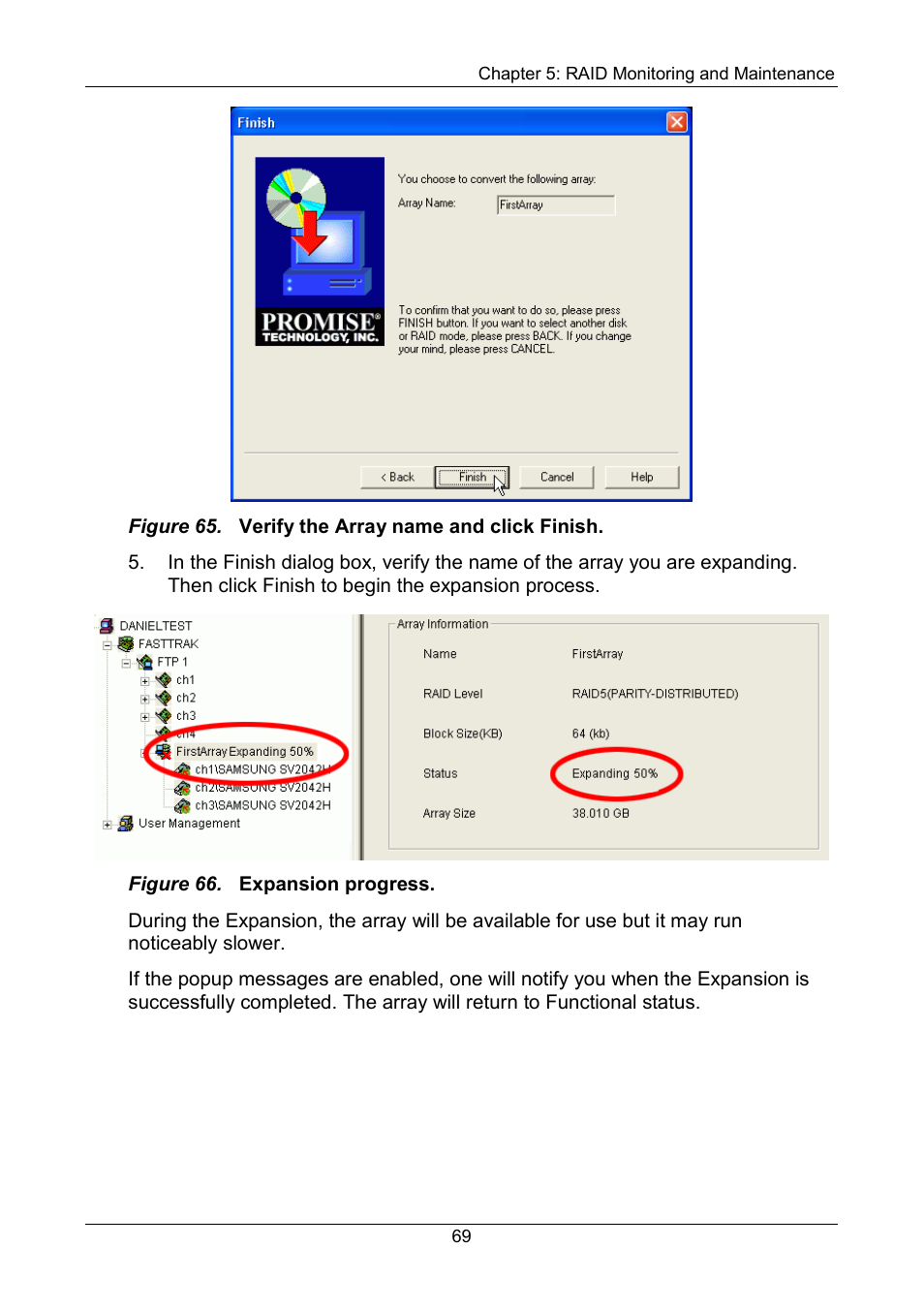Promise Technology FastTrak SX Series Version 4.4 User Manual | Page 73 / 102