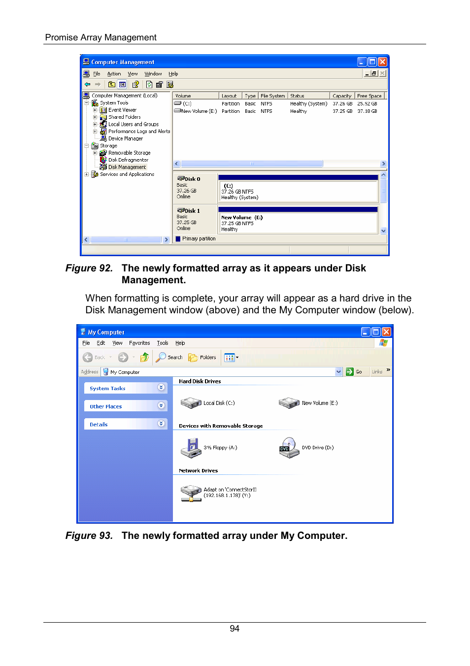 Promise Technology FastTrak SX Series Version 4.4 User Manual | Page 98 / 102