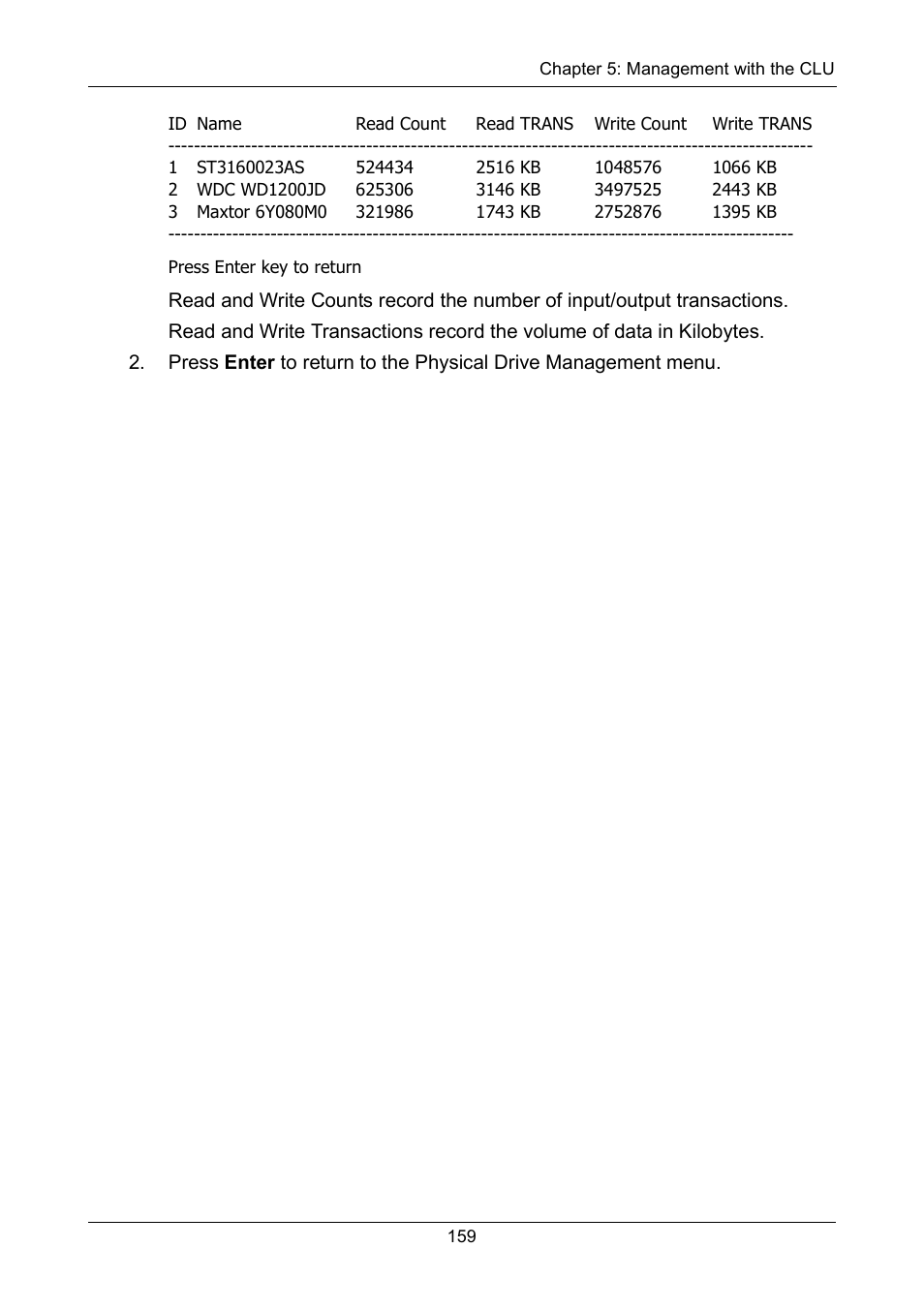 Promise Technology VTrak 15110 User Manual | Page 167 / 264