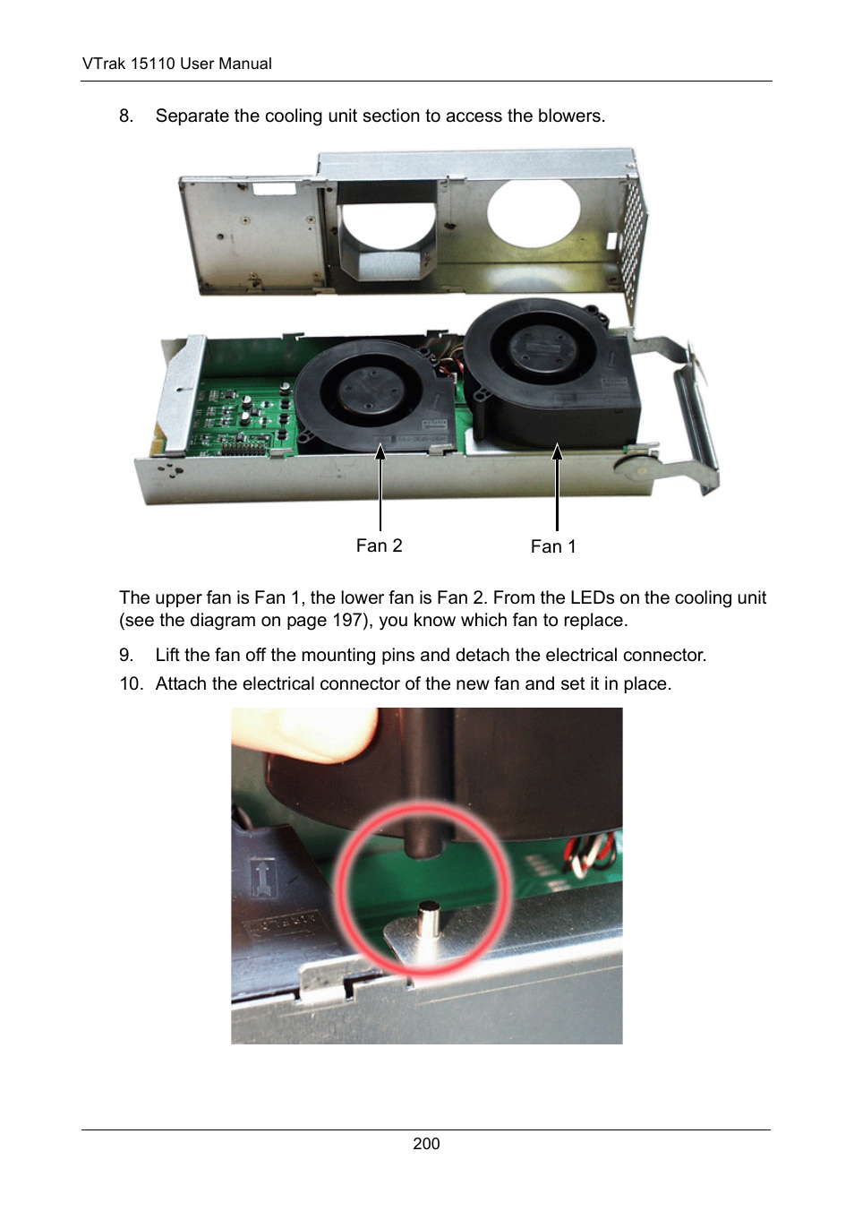 Promise Technology VTrak 15110 User Manual | Page 208 / 264