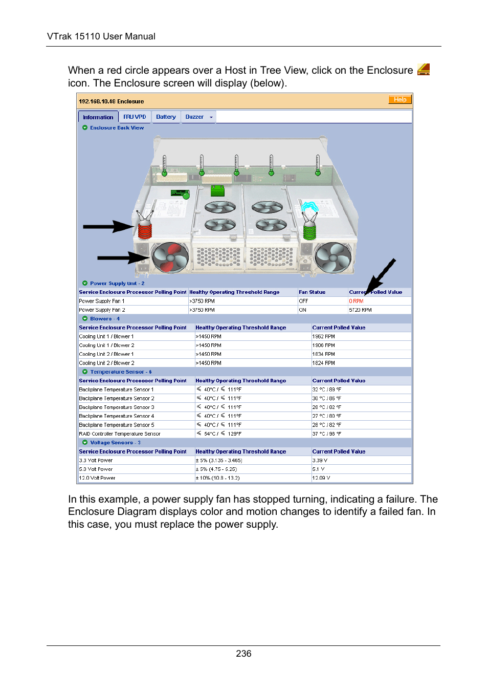 Promise Technology VTrak 15110 User Manual | Page 244 / 264
