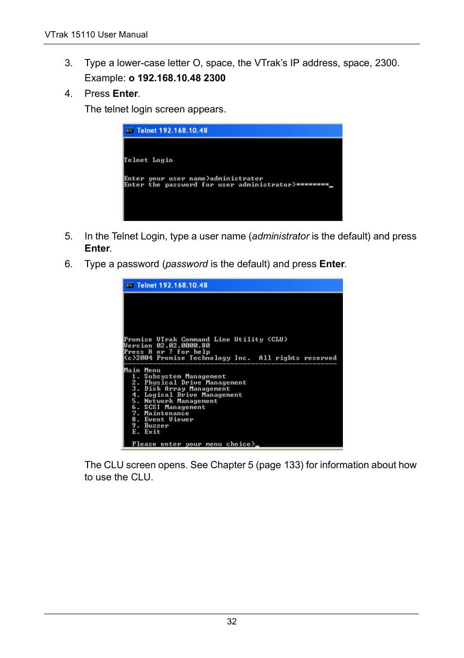 Promise Technology VTrak 15110 User Manual | Page 40 / 264