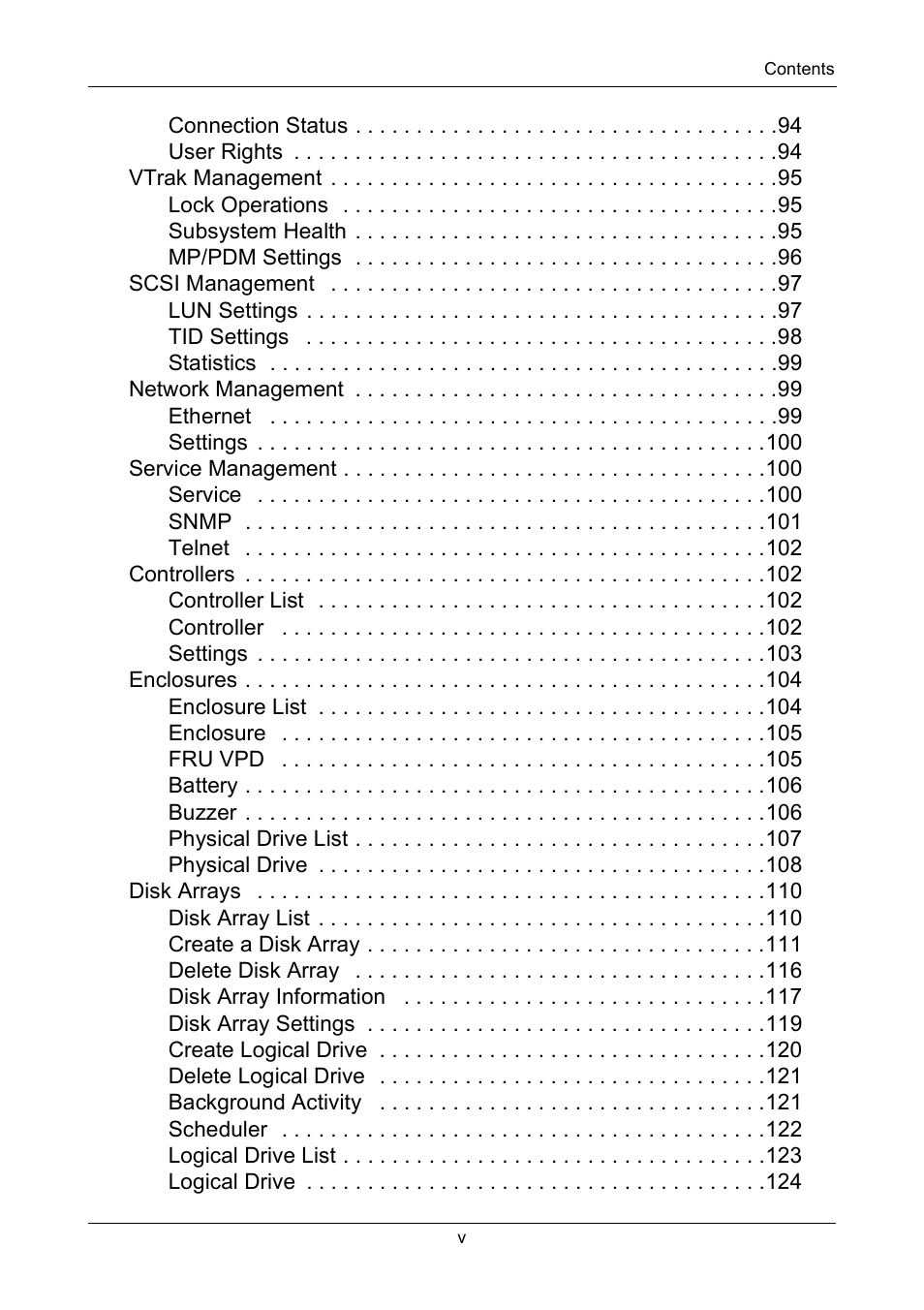 Promise Technology VTrak 15110 User Manual | Page 5 / 264