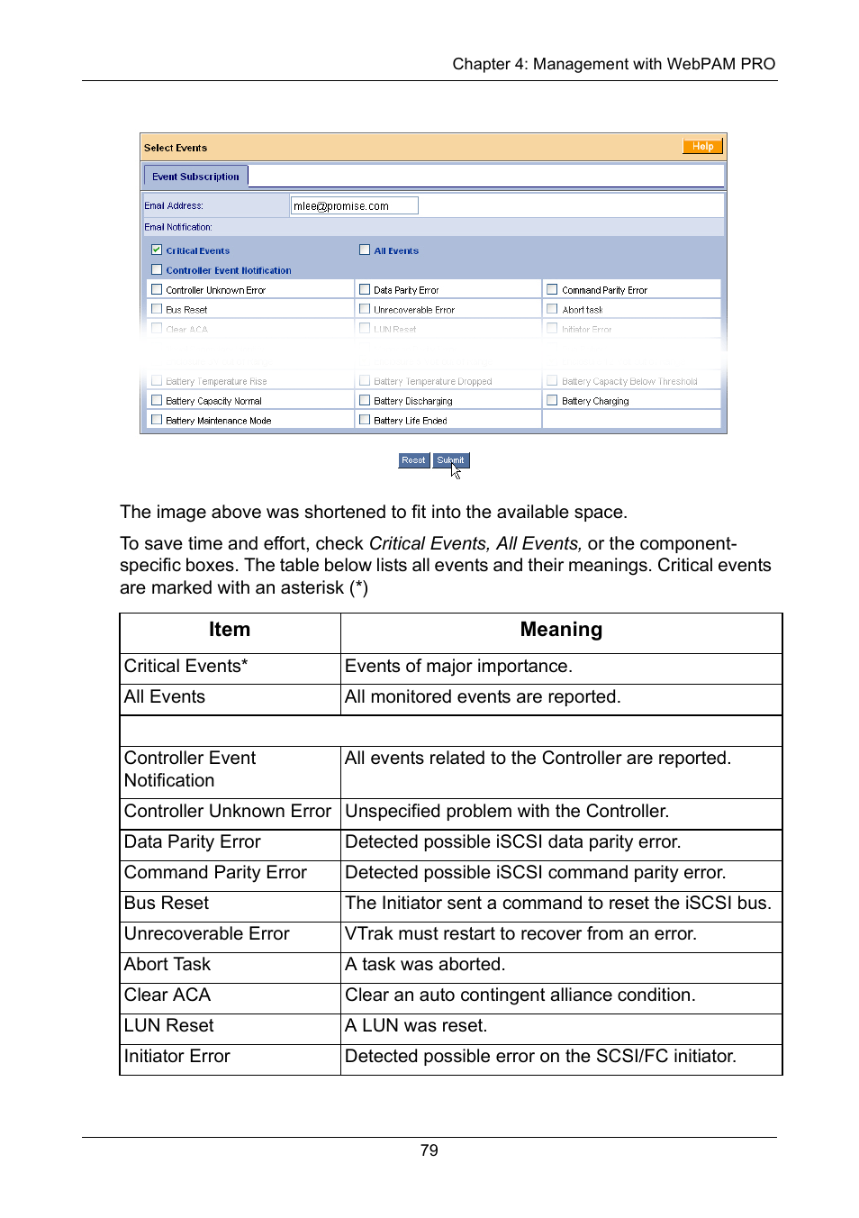 Promise Technology VTrak 15110 User Manual | Page 87 / 264