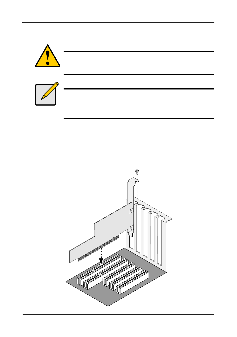 Installing the fasttrak card | Promise Technology FASTTRAK SX4300 User Manual | Page 12 / 70