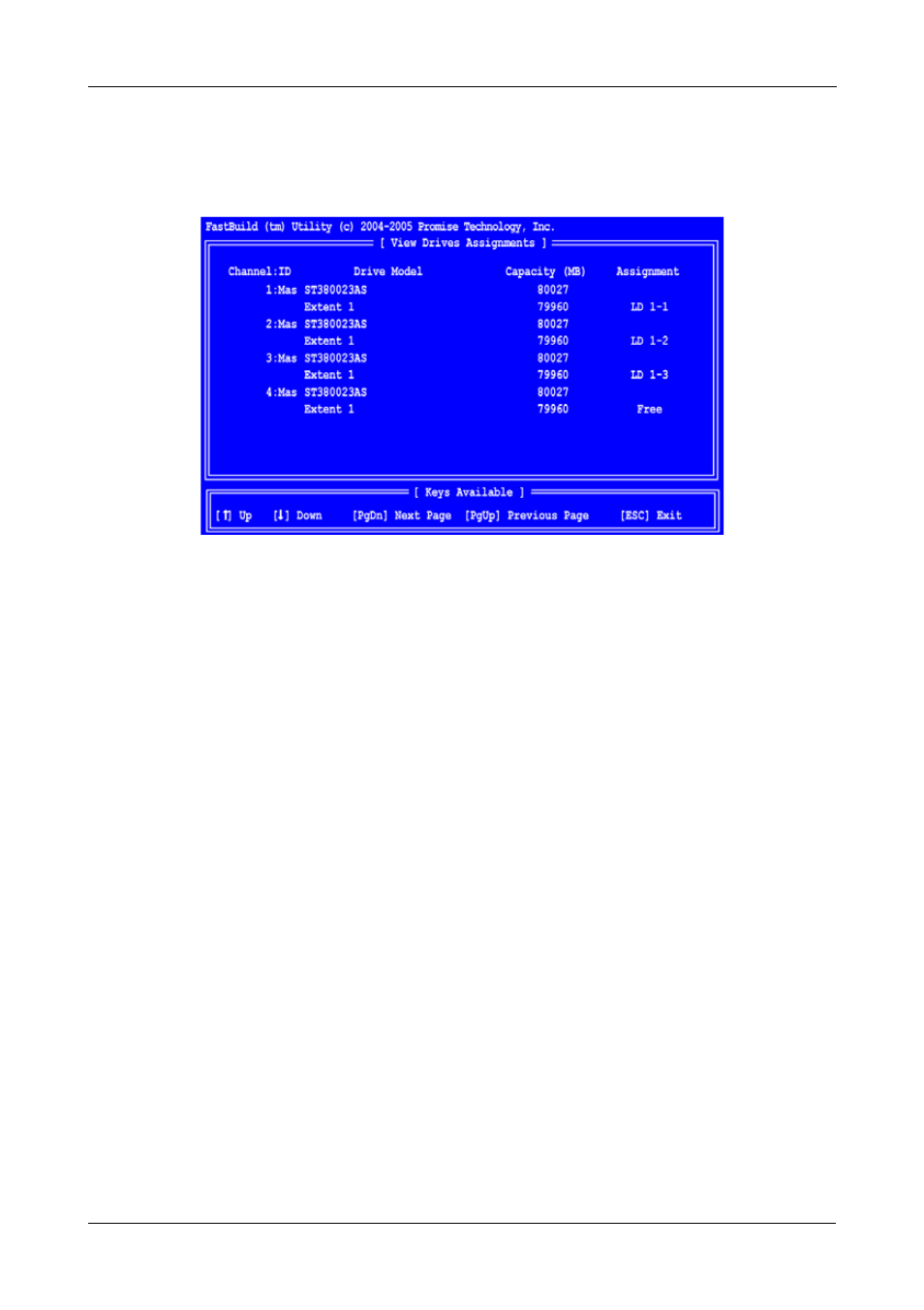 View drive assignments | Promise Technology FASTTRAK SX4300 User Manual | Page 21 / 70