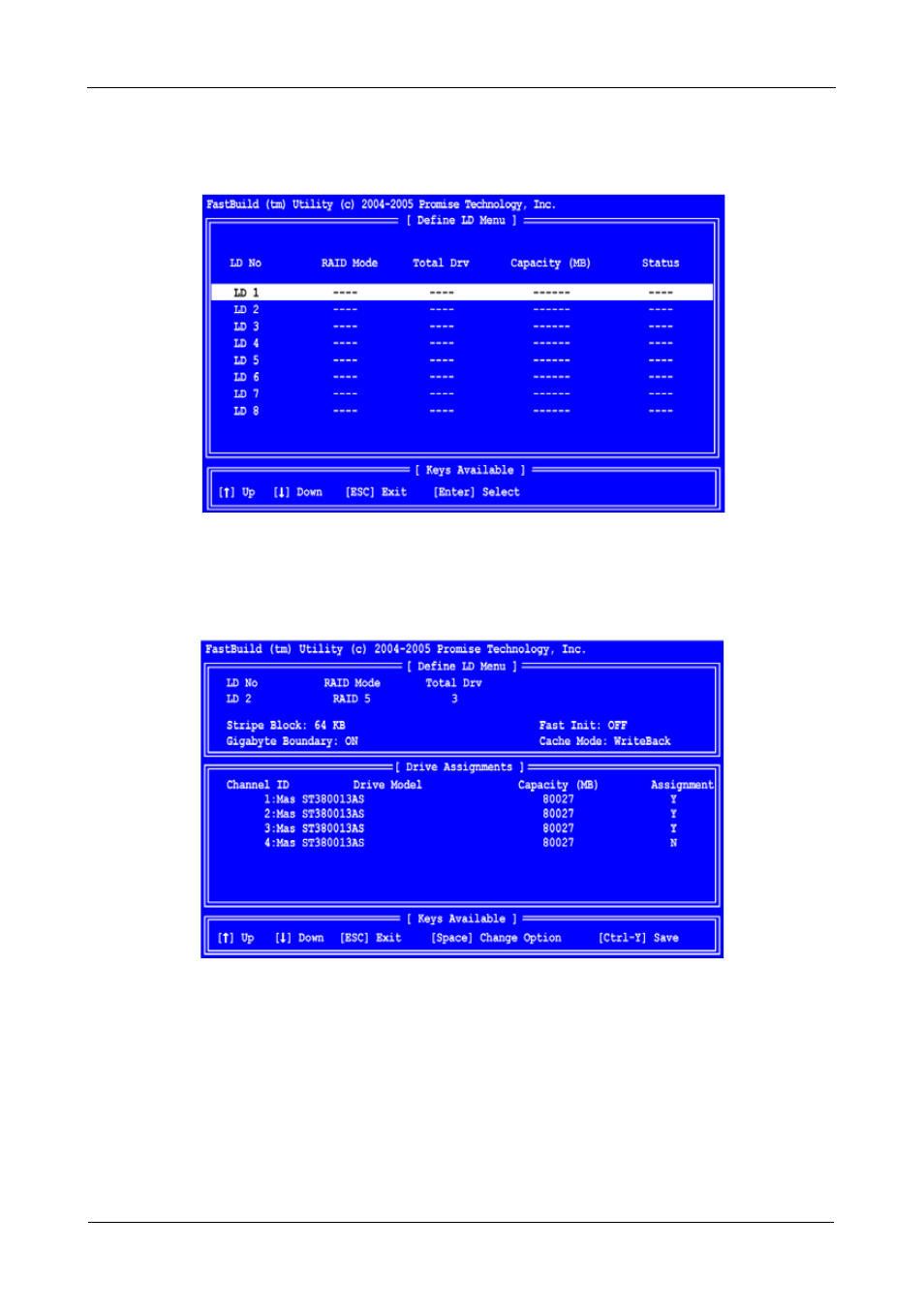 Create a logical drive | Promise Technology FASTTRAK SX4300 User Manual | Page 22 / 70