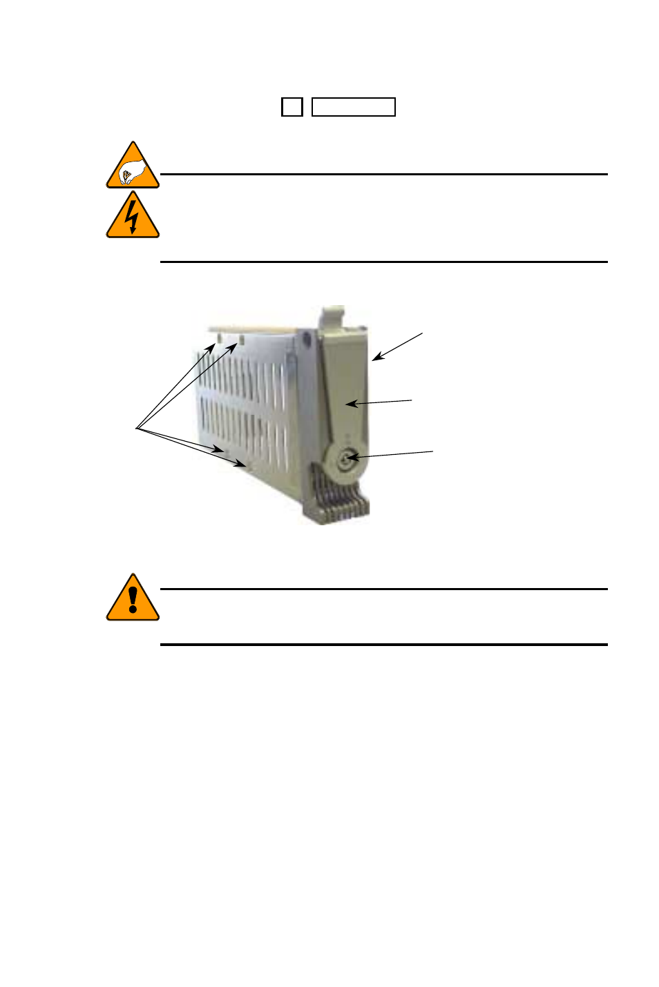 Drive replacement, Figure 6 on p | Promise Technology UltraTrak100 TX8 User Manual | Page 21 / 54