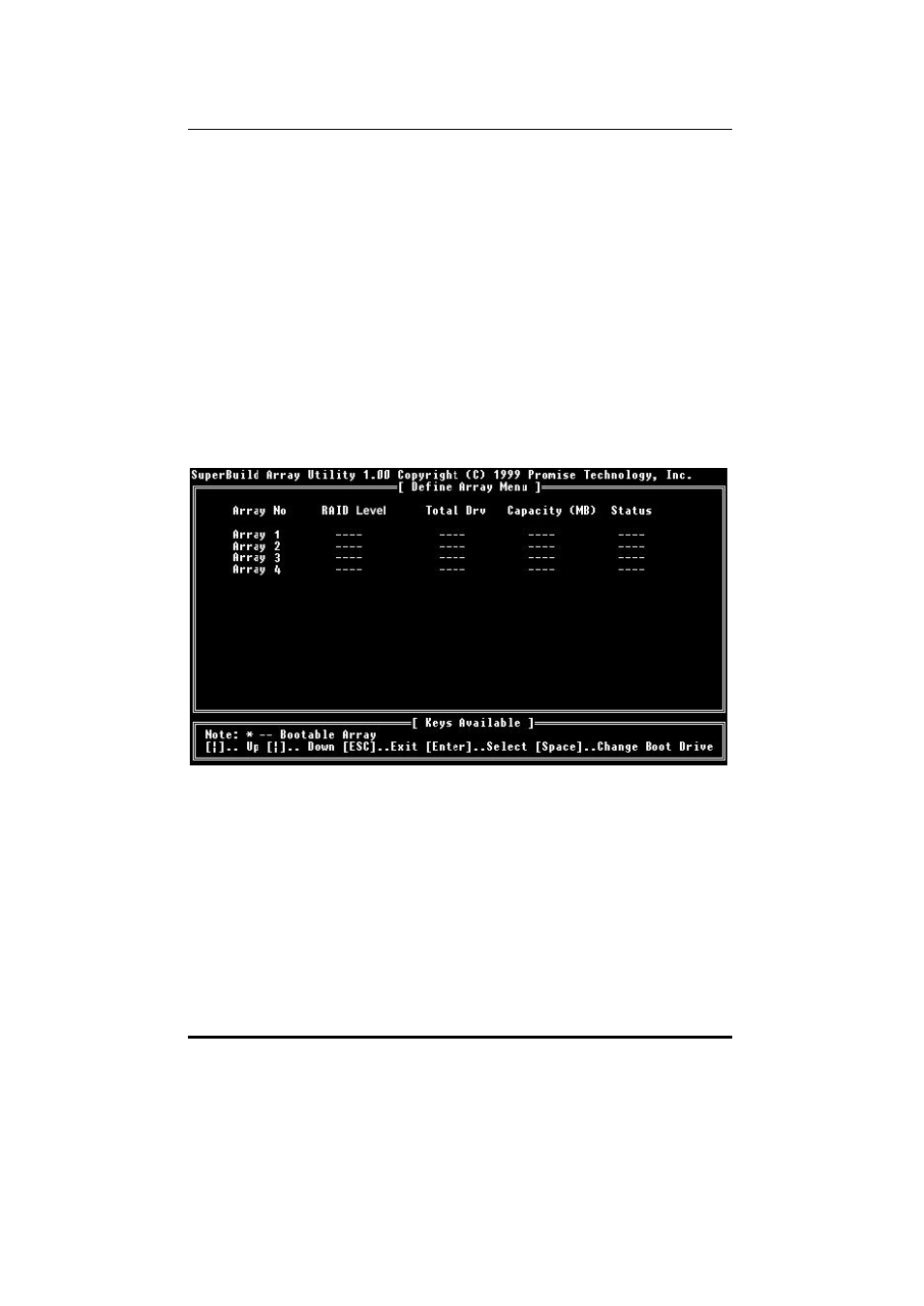 5 view / define array | Promise Technology 66 Pro User Manual | Page 33 / 159