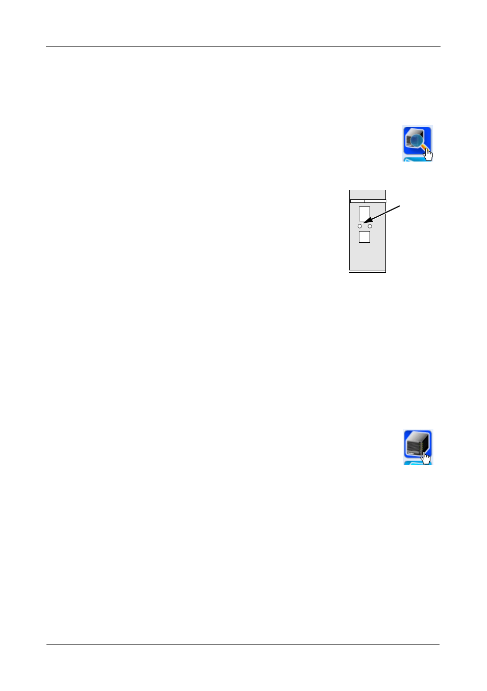 Locating the smartstor, Choosing a default nas system, Enabling or disabling event notification | Enabling event notification | Promise Technology SMARTSTOR NS4300N User Manual | Page 104 / 218