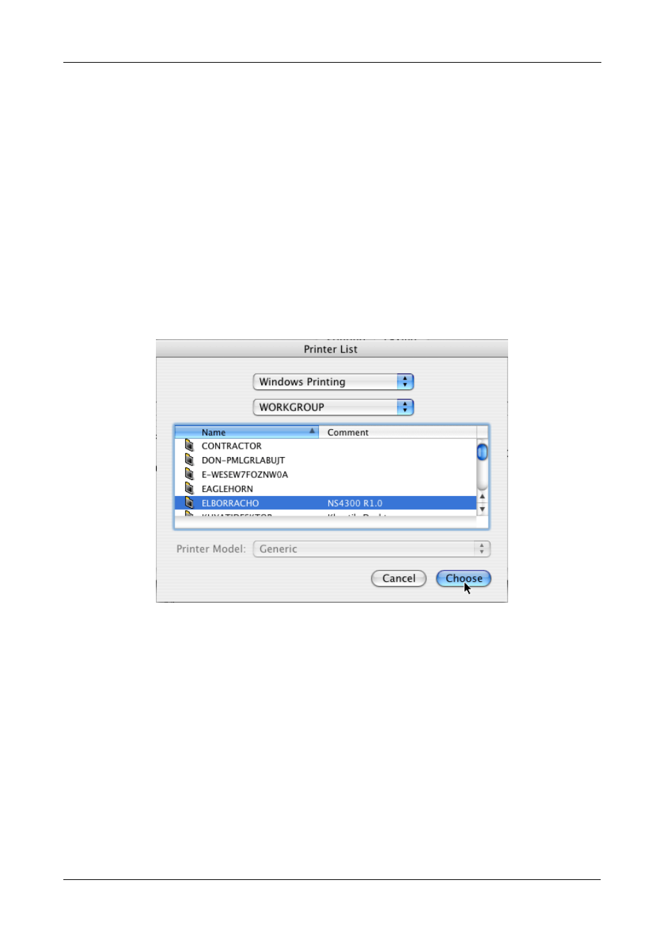 Setting up macintosh printing | Promise Technology SMARTSTOR NS4300N User Manual | Page 57 / 218