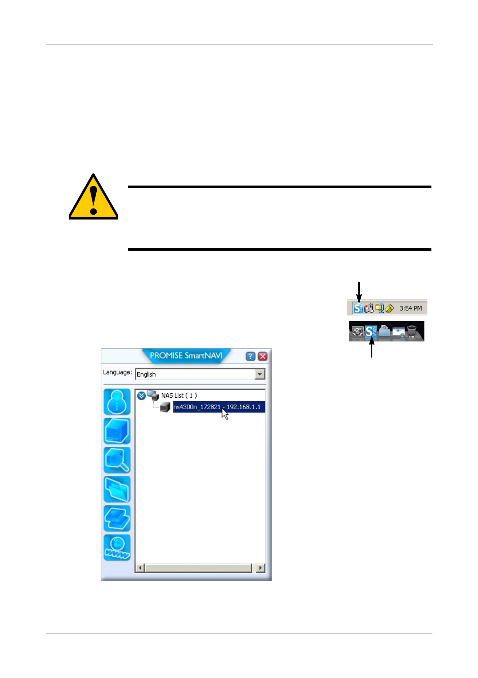 Restoring backed-up files | Promise Technology SMARTSTOR NS4300N User Manual | Page 75 / 218