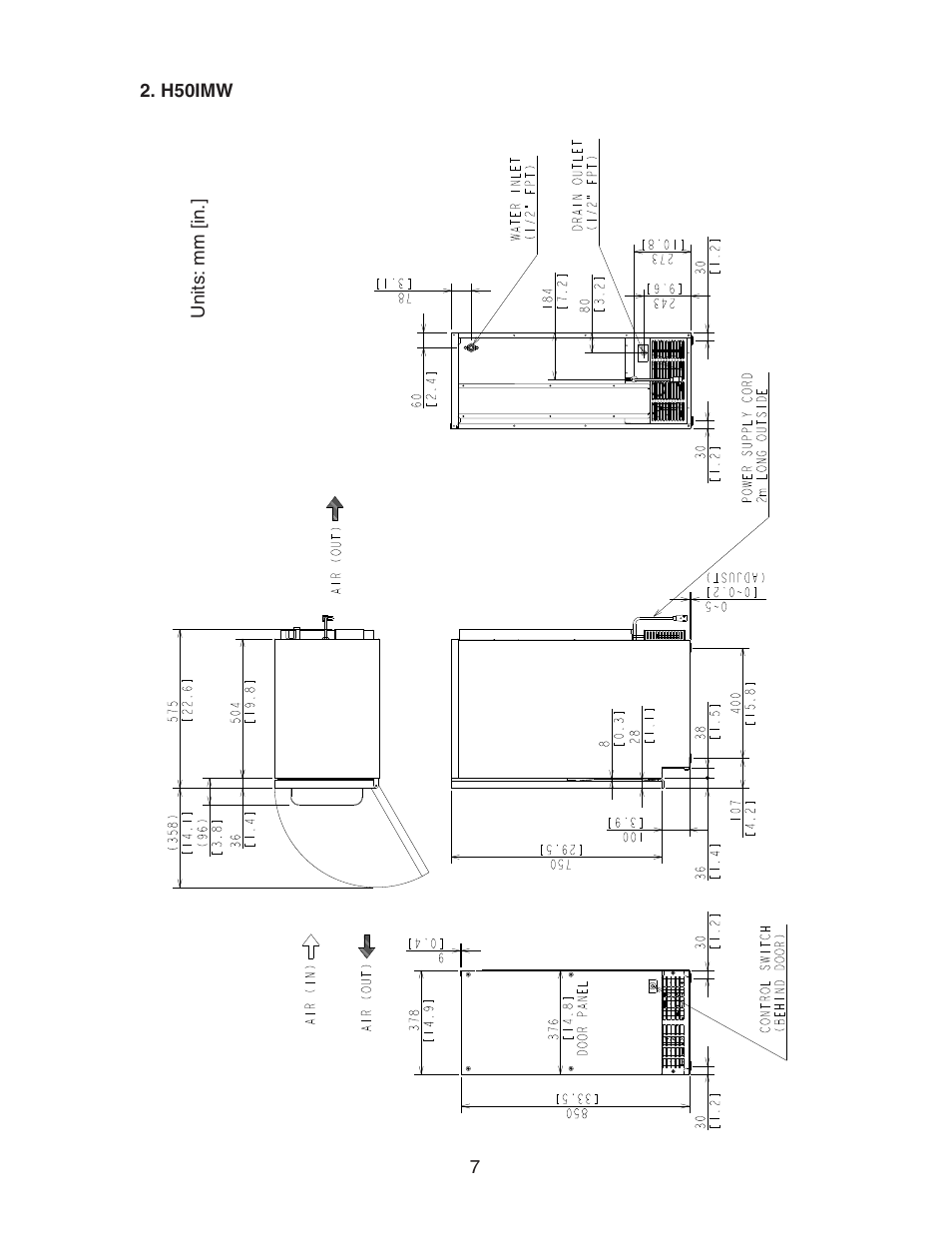 H50imw | Perlick SELF CONTAINED H50IMS-ADR User Manual | Page 7 / 31