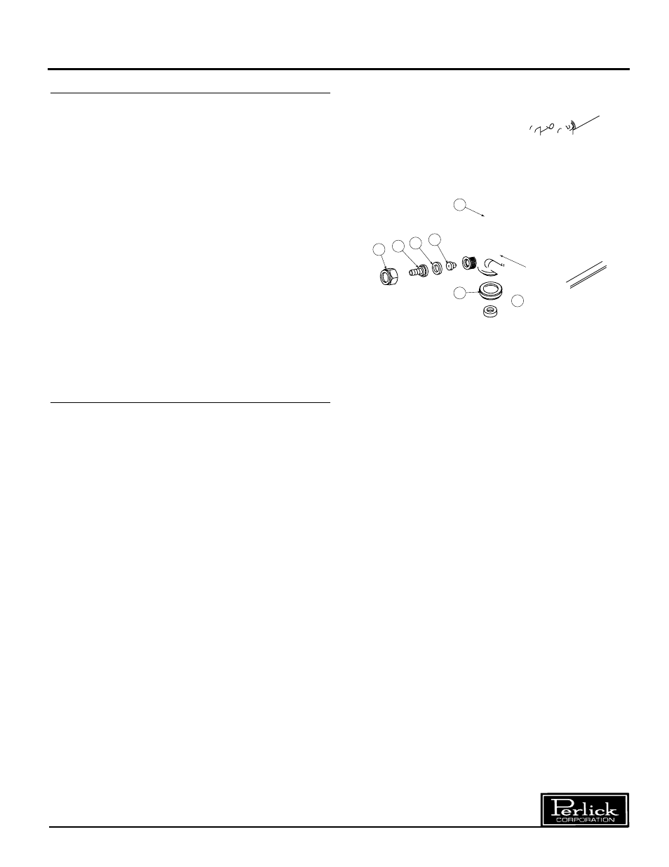 Replacement parts, Single keg beer dispensers, For single valve keg coupler (series d) | Miscellaneous | Perlick DP32S User Manual | Page 11 / 12