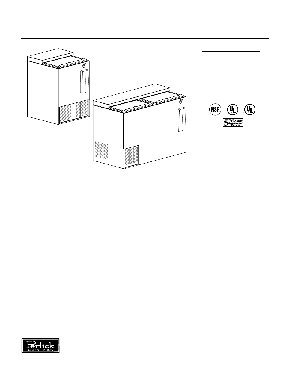 Perlick BC48 Series User Manual | 8 pages