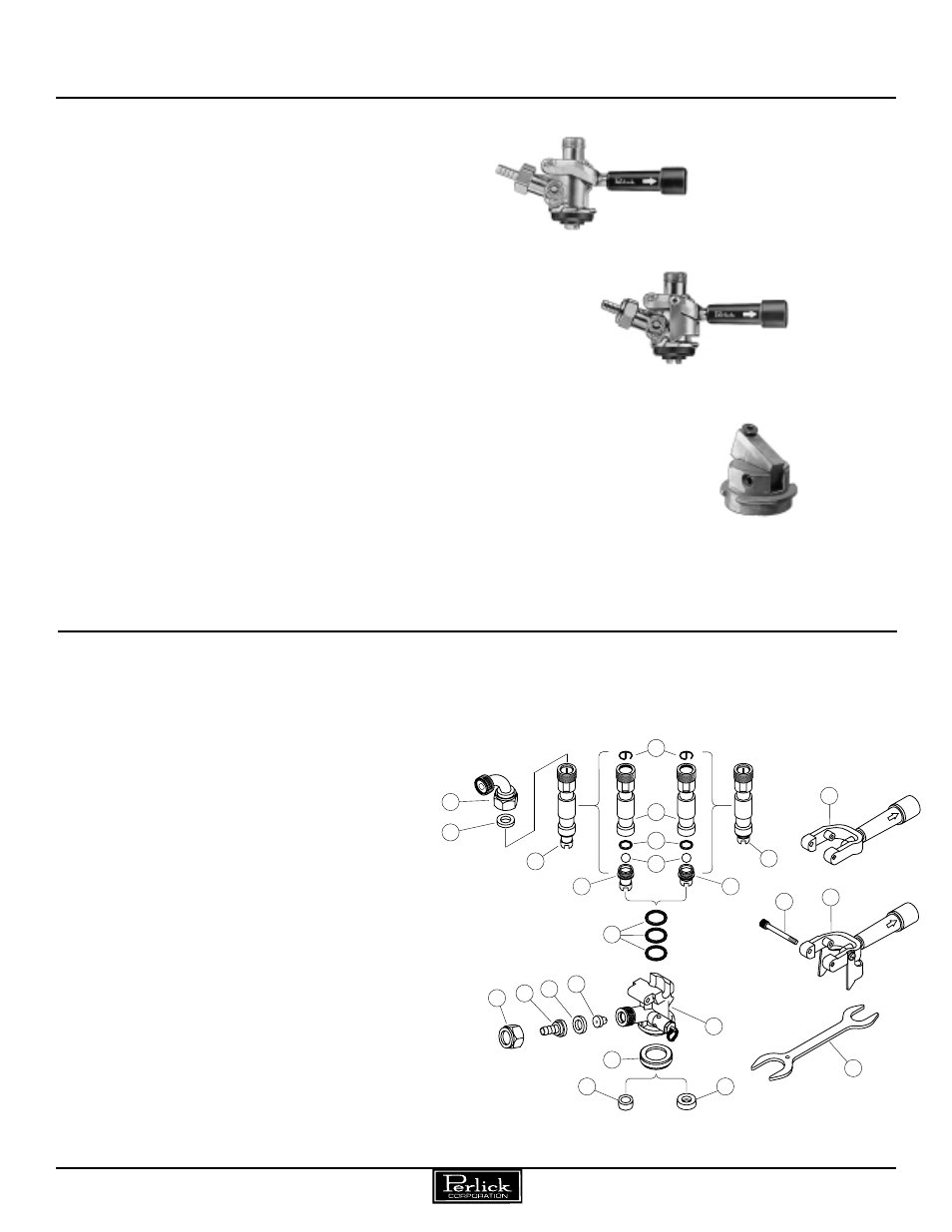 Keg couplers | Perlick Keg Couplers Tapping Equipment User Manual | Page 3 / 3