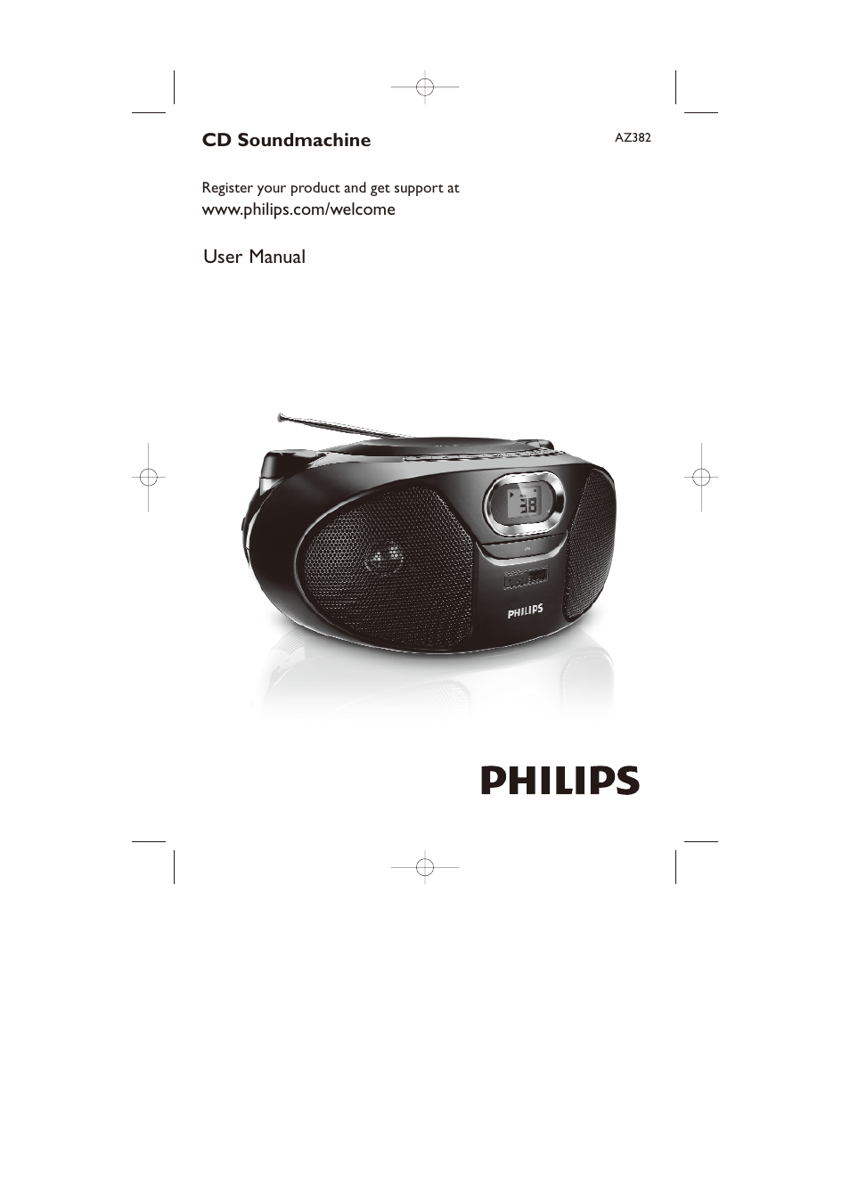 Philips AZ382 User Manual | 14 pages