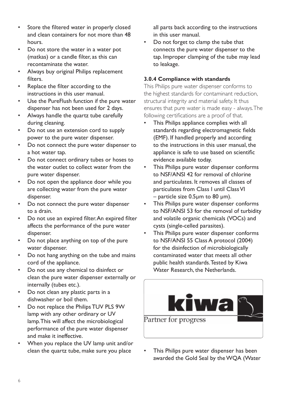 4 preparing for use, 1 installation, 1 display panel description | 5 features | Philips WP3890 User Manual | Page 6 / 80