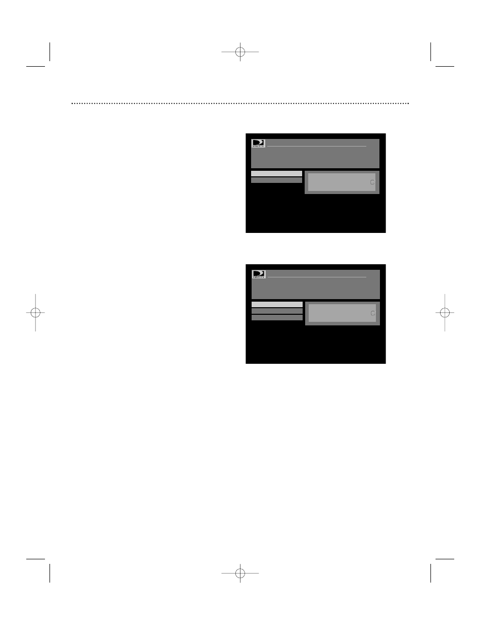 Main menu (cont’d), Main menu: purchases | Philips DSX 5540 User Manual | Page 31 / 36