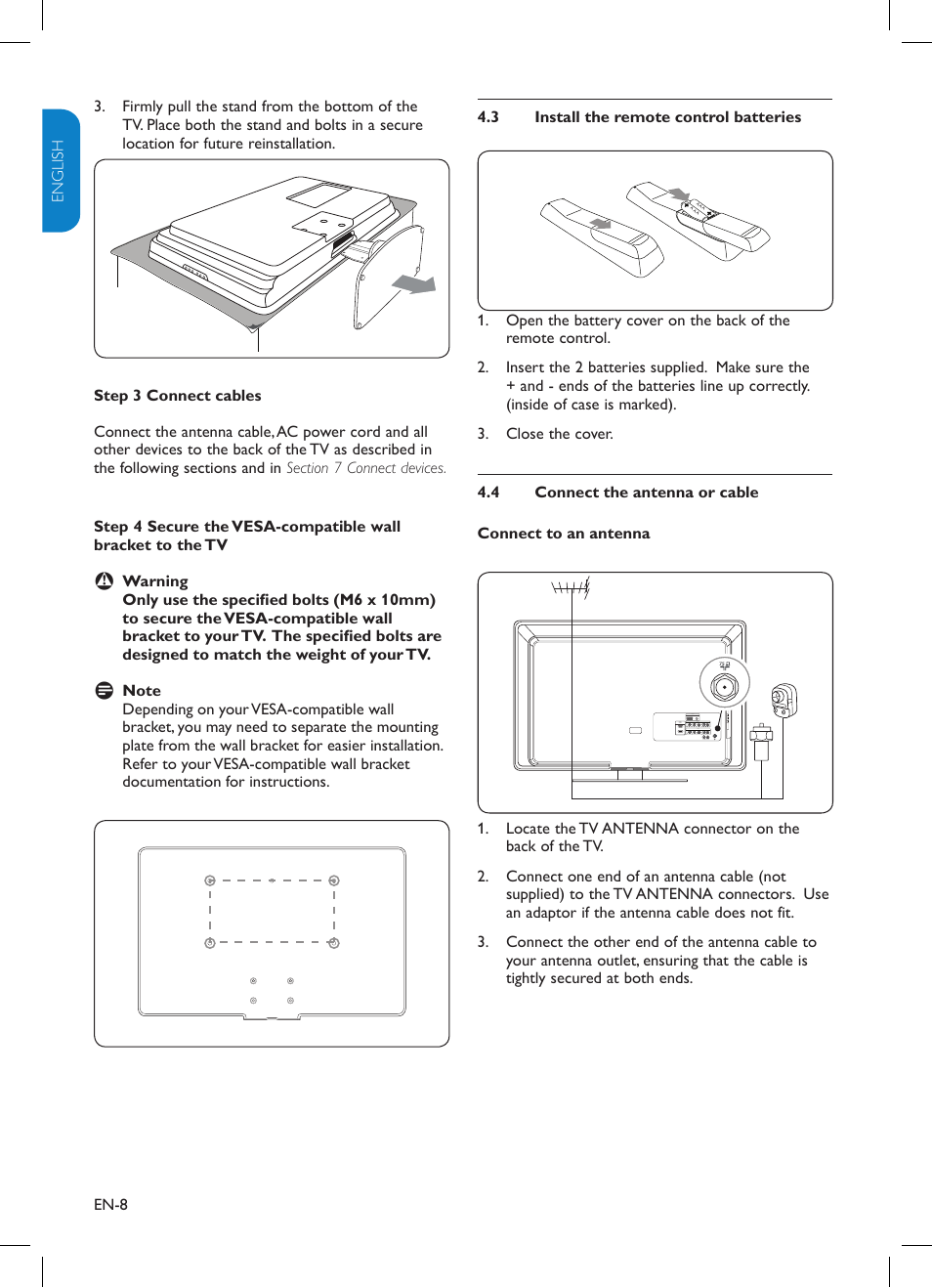 Philips TV-SCREEN 32HFL3330 User Manual | Page 9 / 55