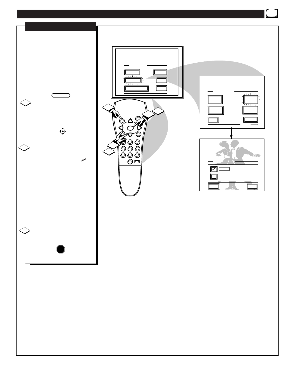 Eature, Ontrols, Continued | Philips PROJECTION 9P5511C1 User Manual | Page 11 / 40