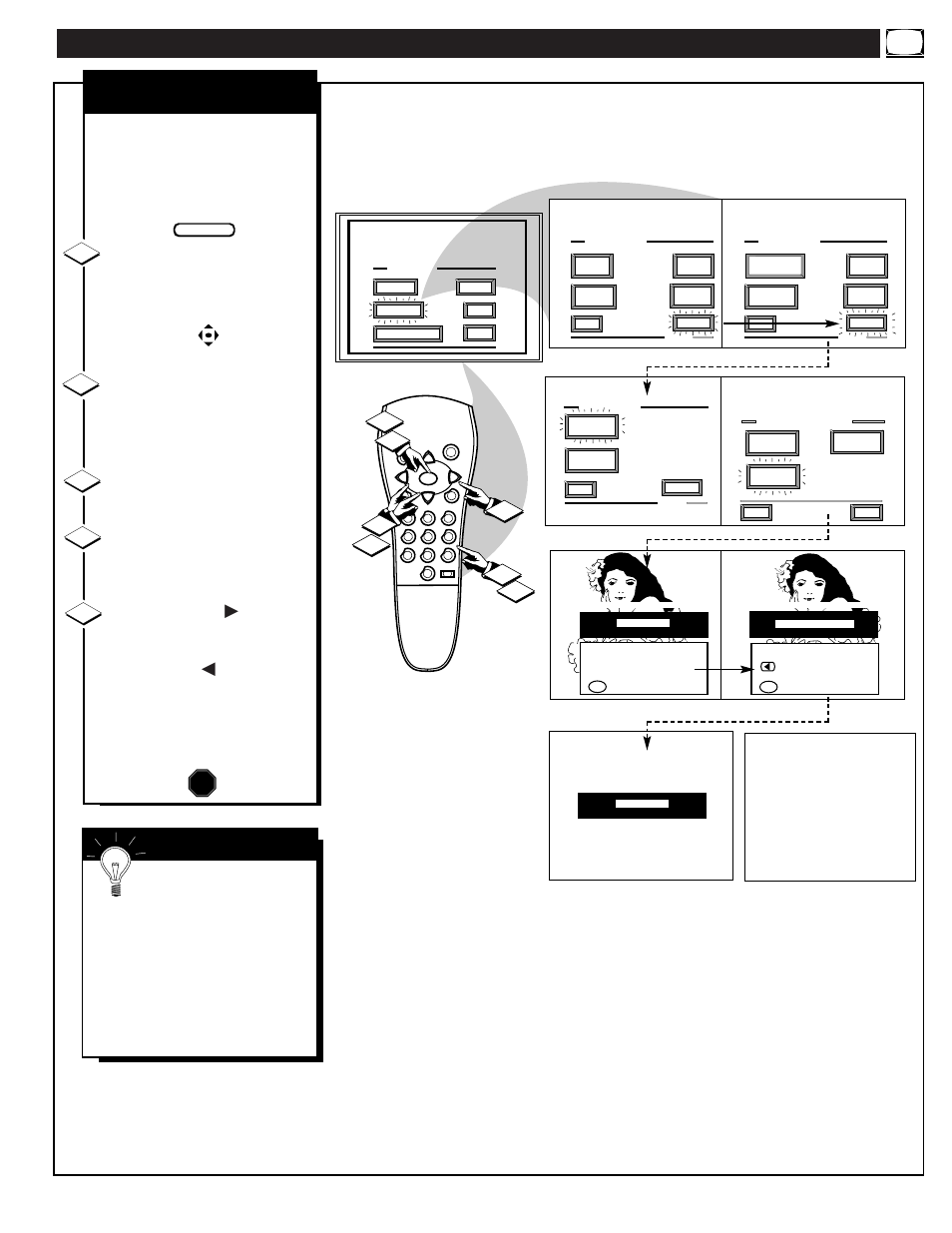 Eature, Ontrols, Continued | Parental control channel blocking | Philips PROJECTION 9P5511C1 User Manual | Page 17 / 40