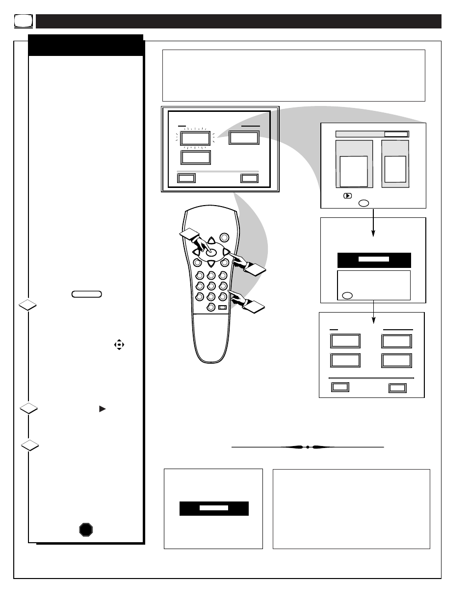 Eature, Ontrols, Continued | Philips PROJECTION 9P5511C1 User Manual | Page 18 / 40