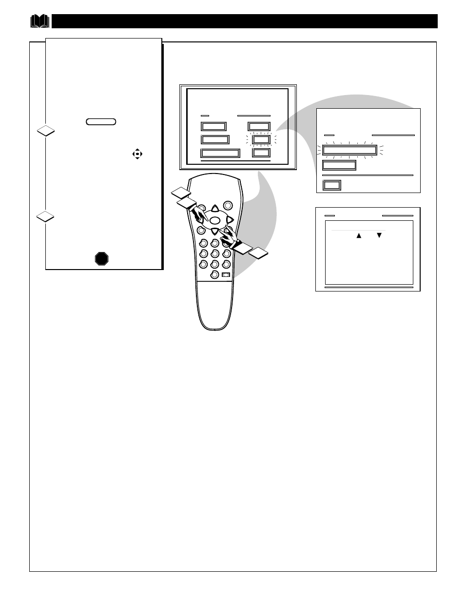 Tv h, Stop | Philips PROJECTION 9P5511C1 User Manual | Page 32 / 40