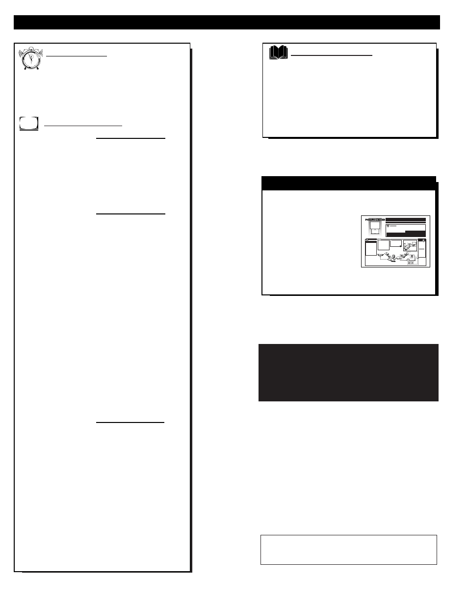 Able of, Ontents, Getting started | On-screen features, General information | Philips PROJECTION 9P5511C1 User Manual | Page 4 / 40