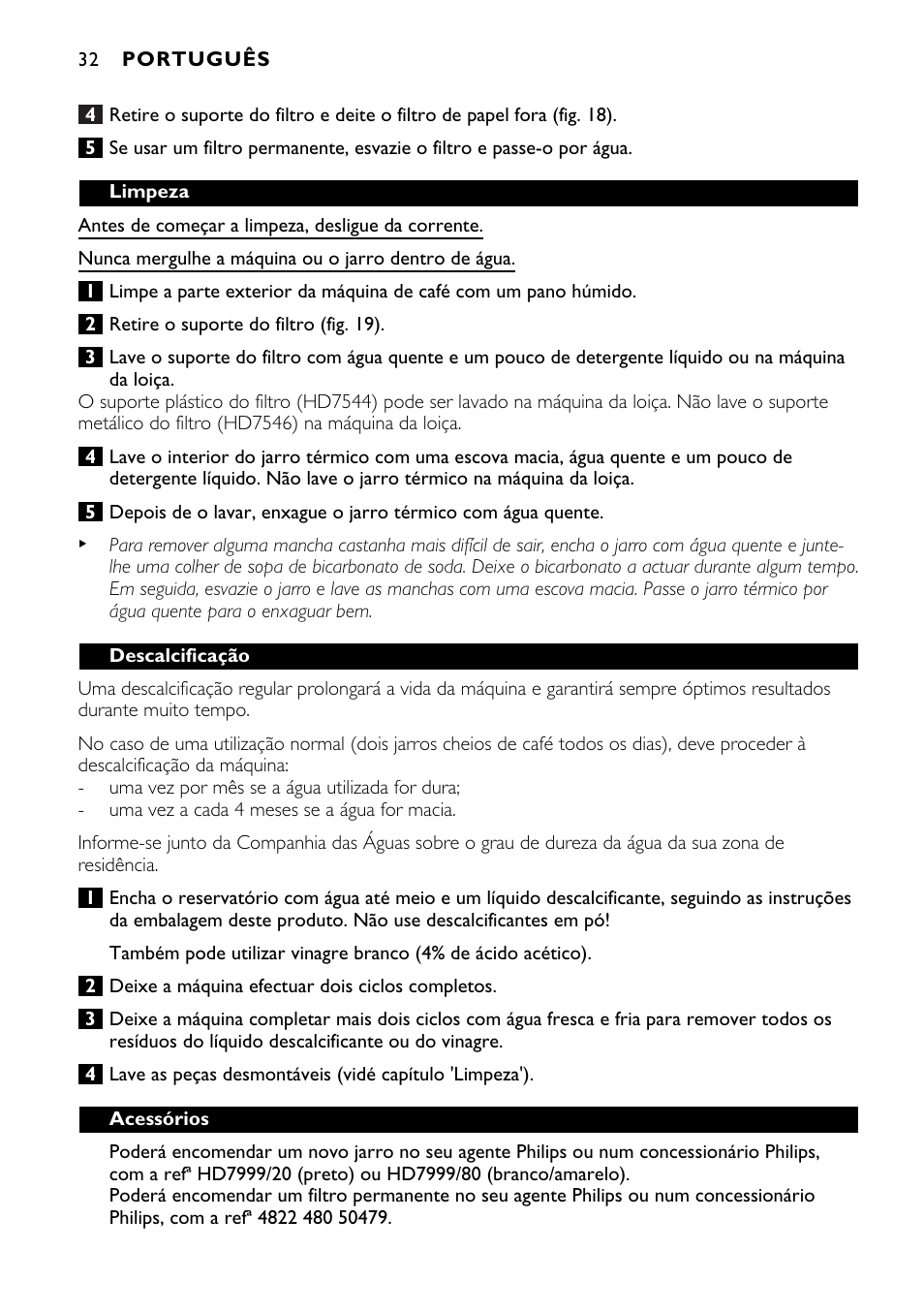 Philips HD7546 User Manual | Page 32 / 72