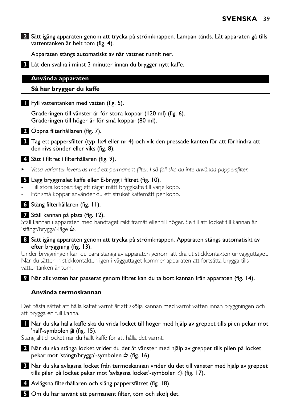 Philips HD7546 User Manual | Page 39 / 72